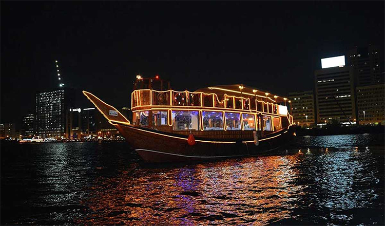 Dhow Cruise Creek Dinner Premium